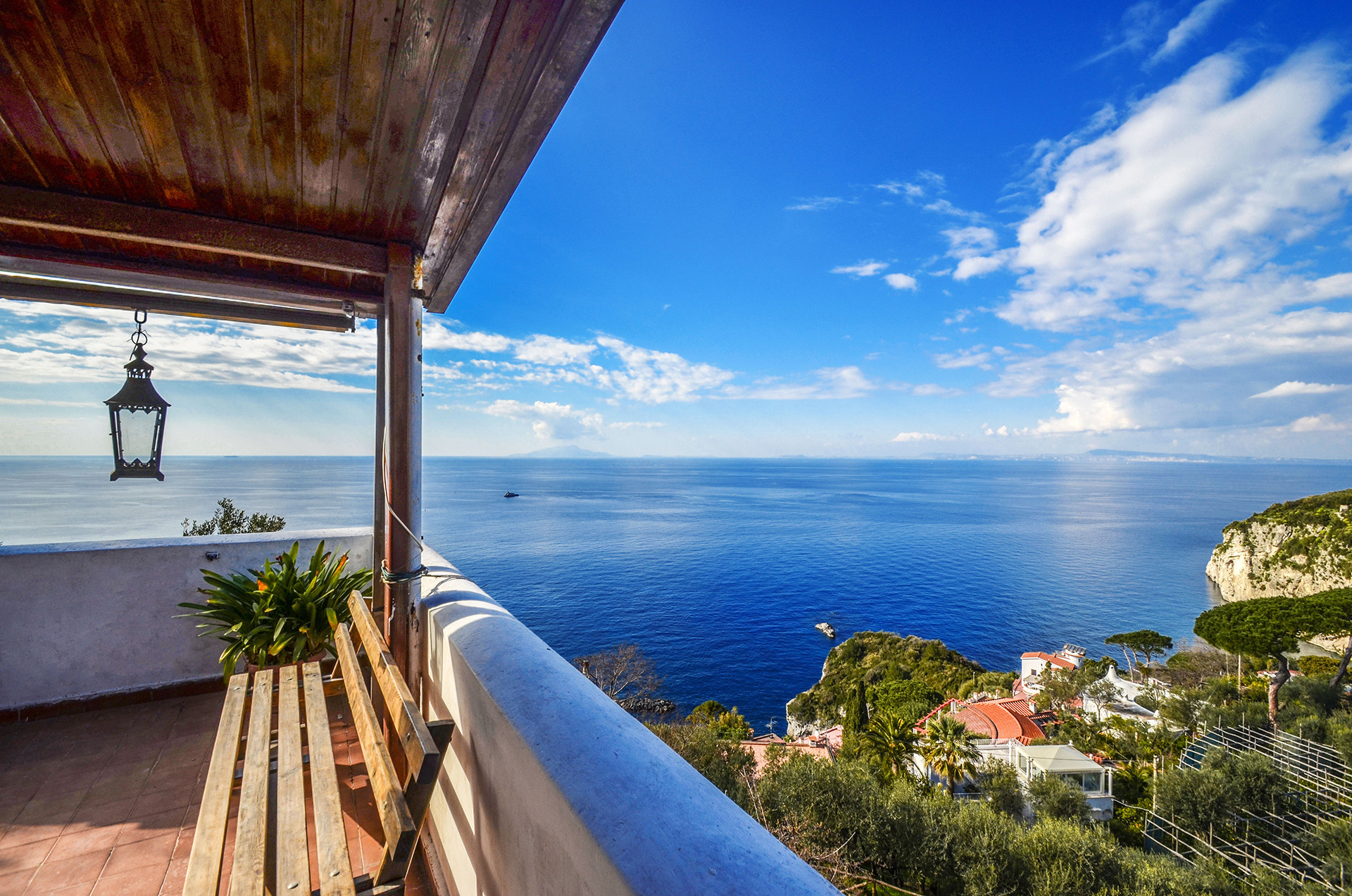  in Massa Lubrense - Casa Marisa with Sea View, Terrace and Parking